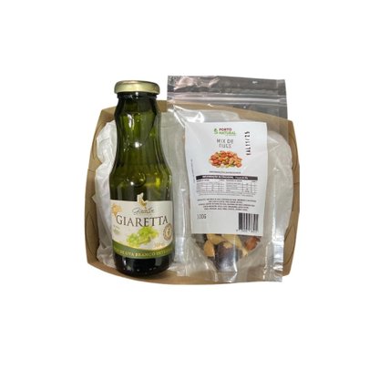 Box Sabor Natural: Suco Integral & Castanhas Puras