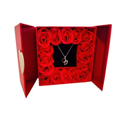 Cestinha Porta Joia com Colar Te amo