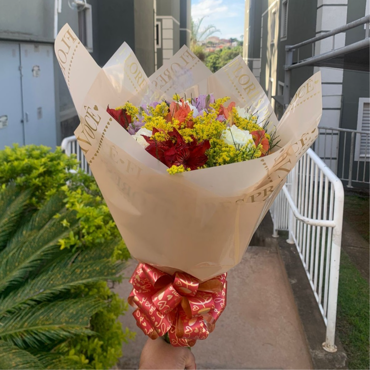 Buquê Louis Rosas Branca