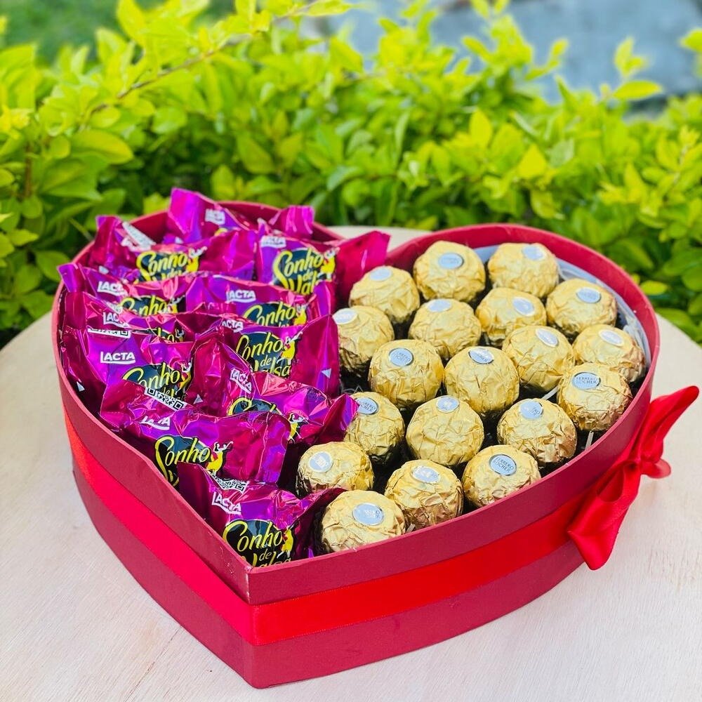 Box de Chocolate Doçura de Amor