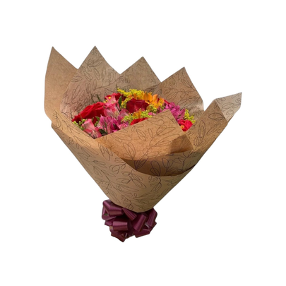 Buquê Cléo Premium 12 Rosas