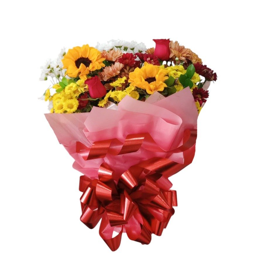 Buquê Multi Color Mix de Flores