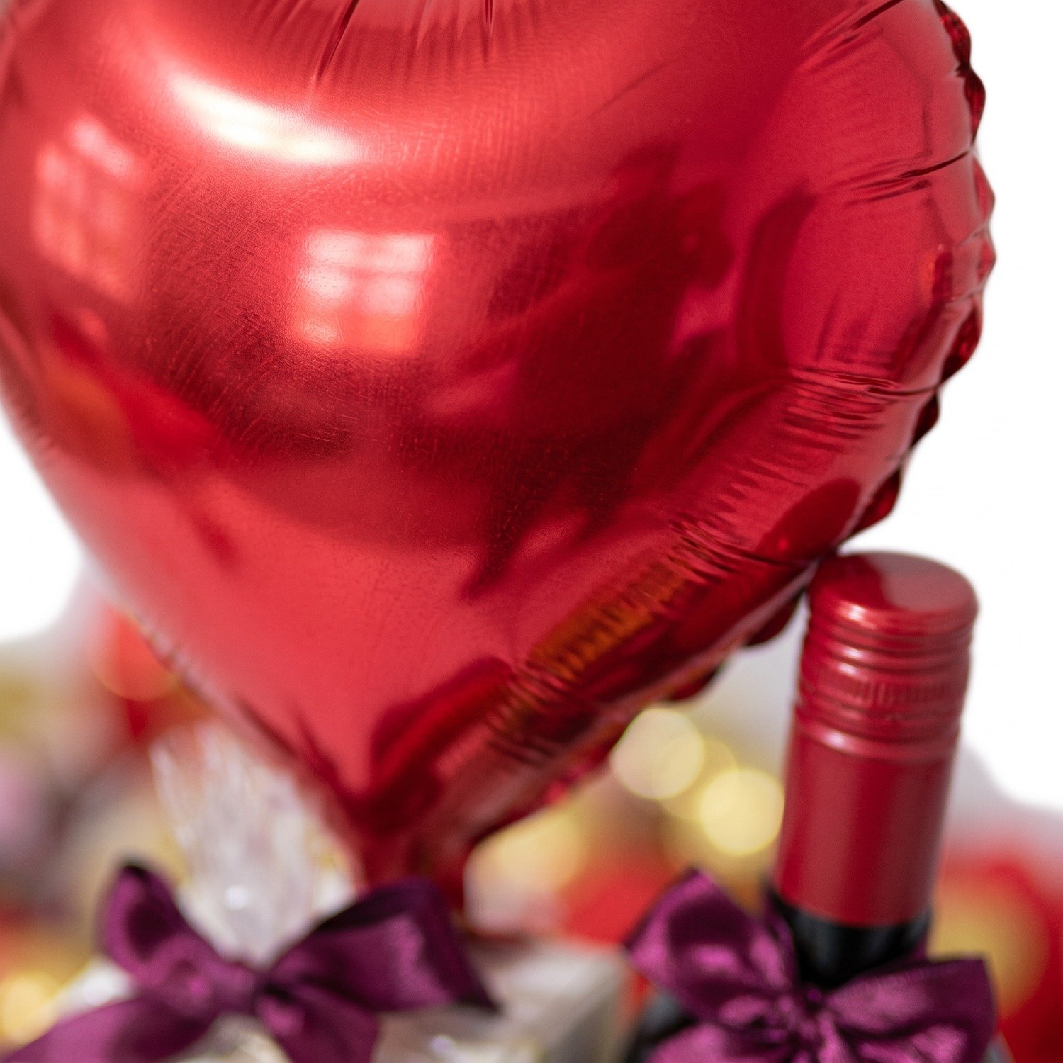 Box de Rosas, Vinho e Amandita