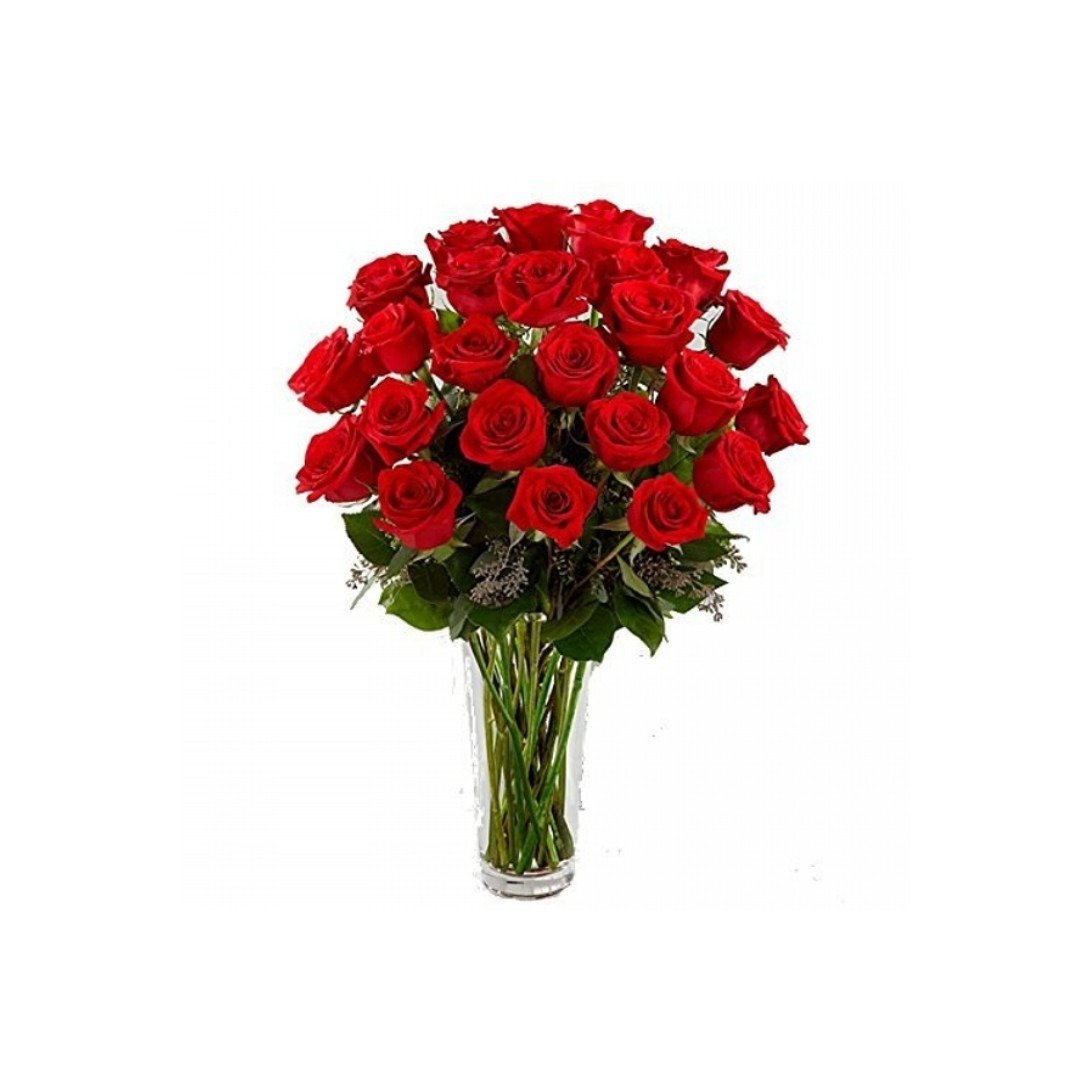 Arranjo de Rosas Colombianas Vermelhas Encanto