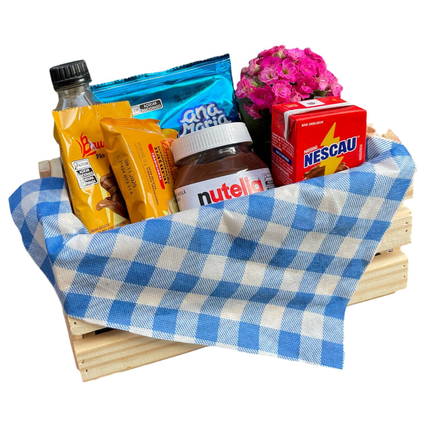 Cesta Baby de Café da Manhã/Tarde 