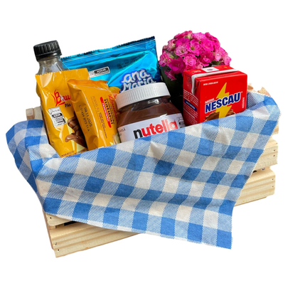 Cesta Baby de Café da Manhã/Tarde