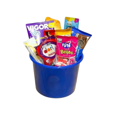 Baldinho de Doces Kids Azul