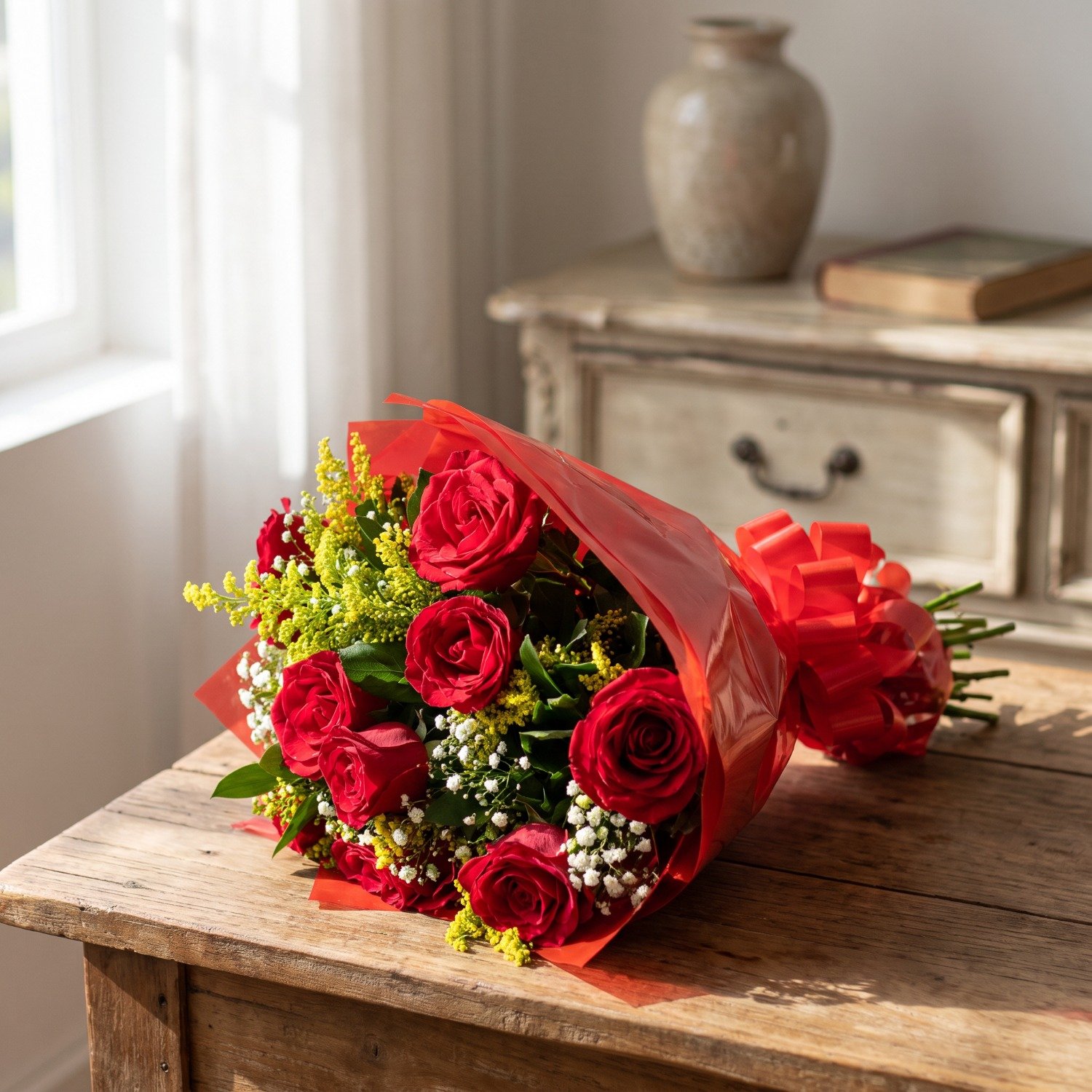 Buquê de Rosas Vermelhas Executivo