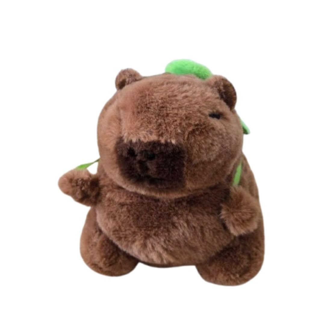Chaveiro Pelúcia Capivara Fofa Marrom 