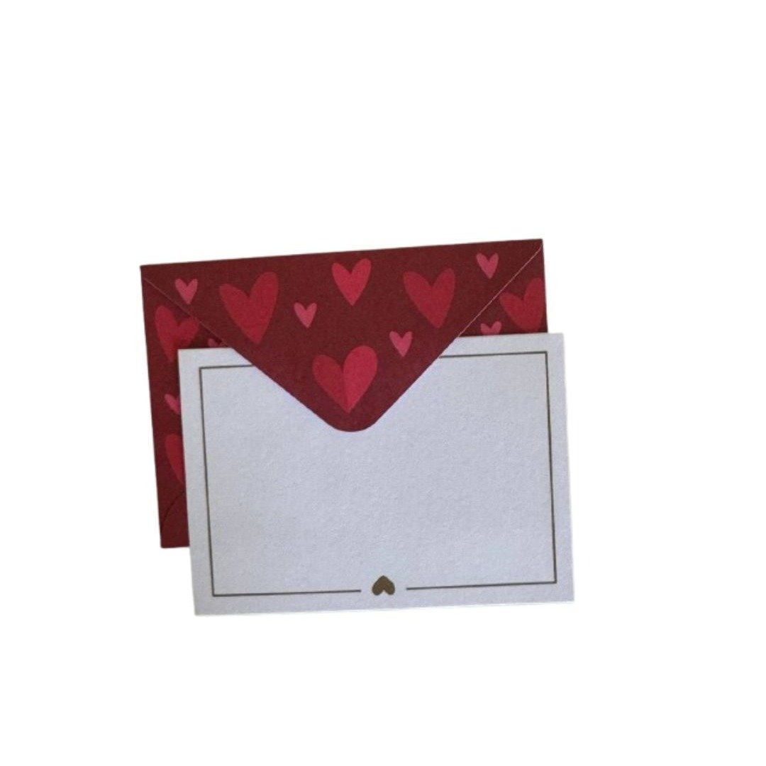 Mini Cartão Corações