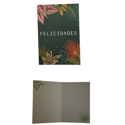 Cartão Felicidades