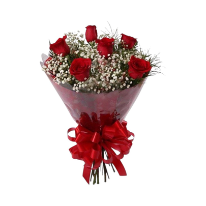 Buquê Vitória 6 Rosas