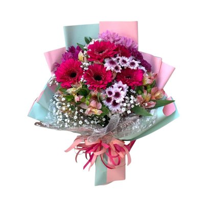 Buquê Gerberas e Flores do Campo