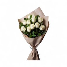 Buquê 11 Rosas Brancas