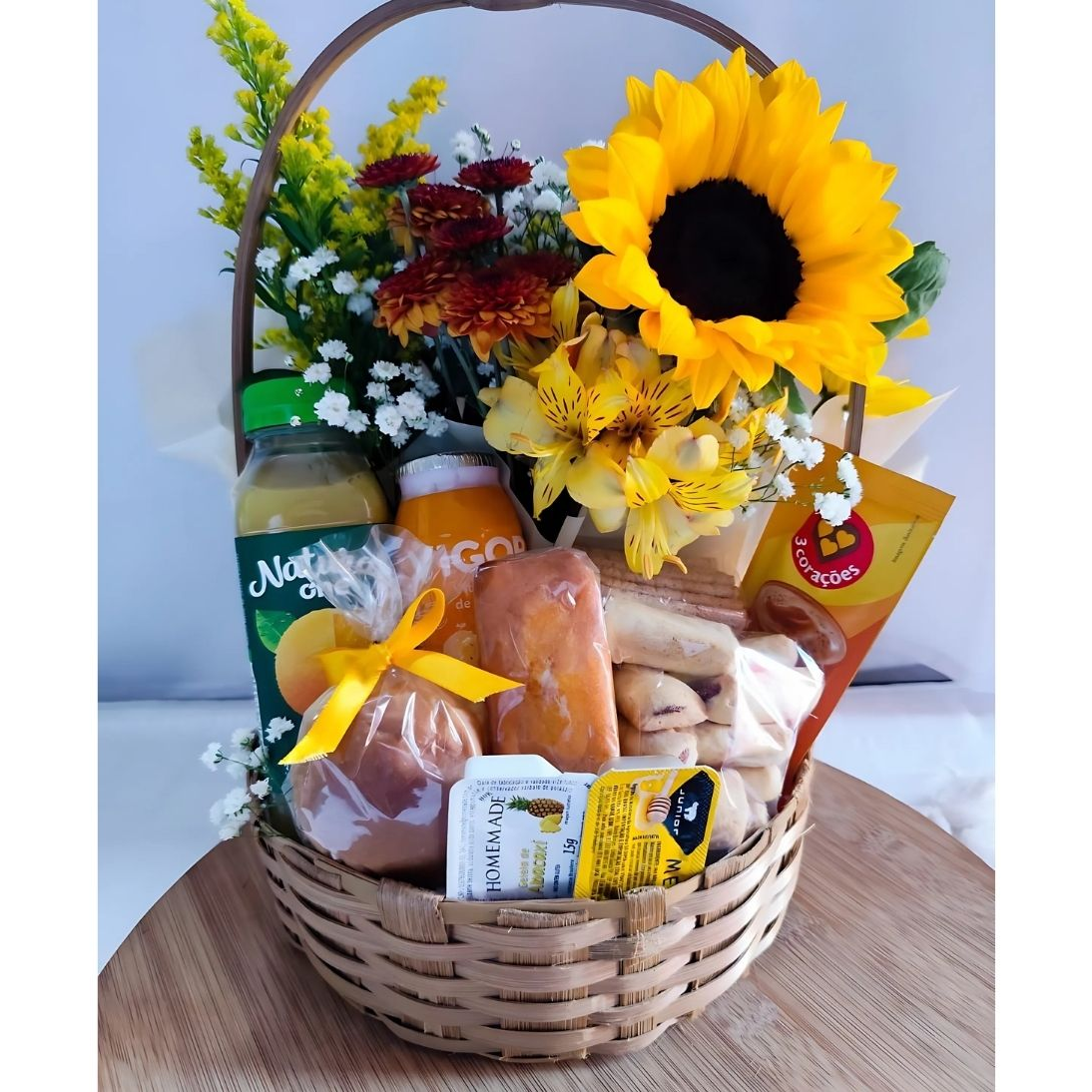 Cesta de Café da Manhã Afetiva 