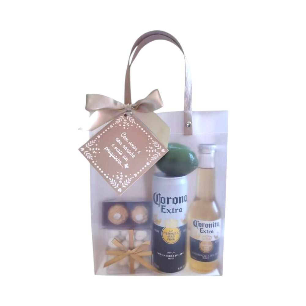 Kit Presente Cerveja Corona e Limão