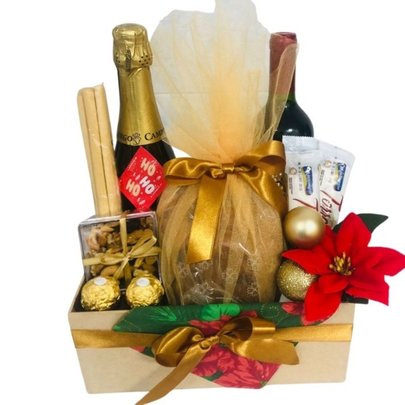 Cesta de Natal Afeto Amor e Luxo