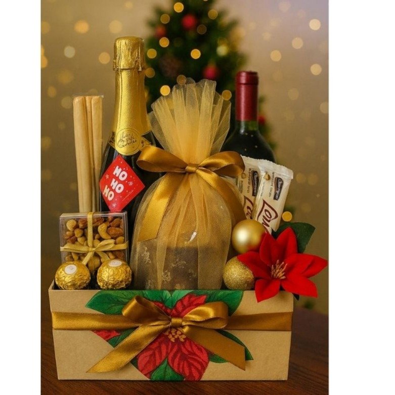 Cesta de Natal Afeto Amor e Luxo