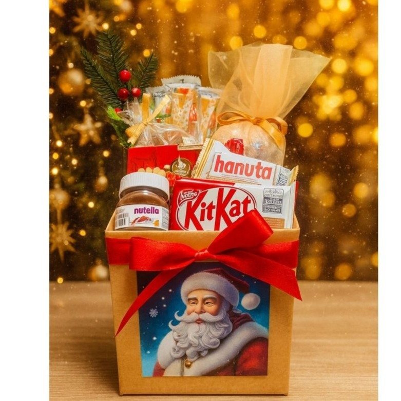 Cesta de Natal Doces do Papai Noel