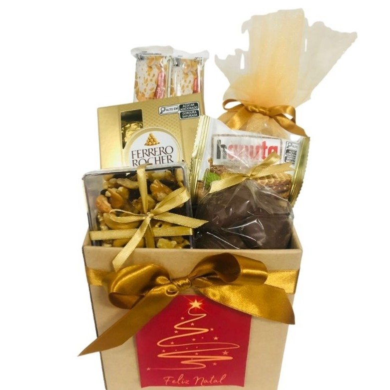 Cesta de Natal Feliz Natal