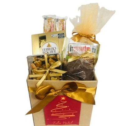 Cesta de Natal Feliz Natal