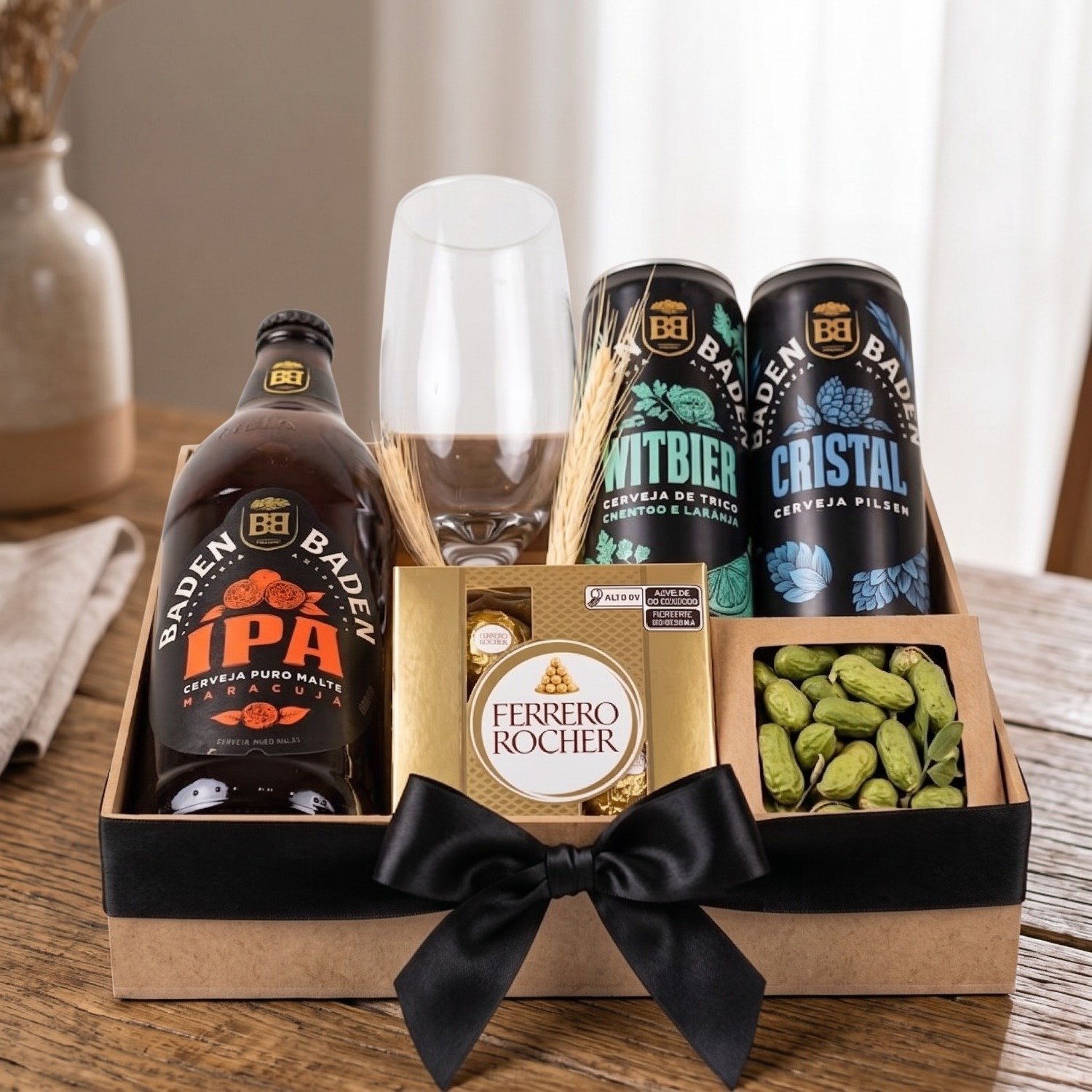 Cesta Presente Cervejas Baden Baden