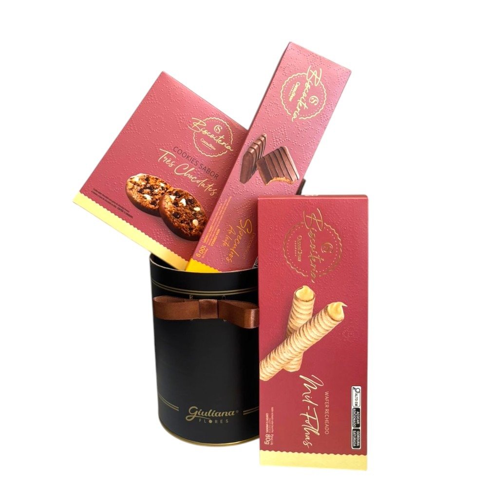 Cachepot Gourmet Cacau Show Linha Biscoiteria