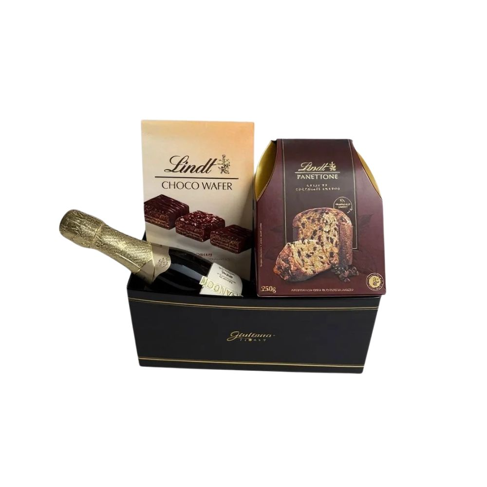 Cesta Premium Giuliana Lindt & Chandon