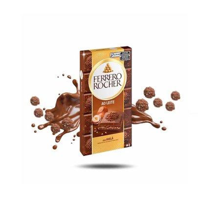 BARRA DE CHOCOLATE FERRERO ROCHER 90G