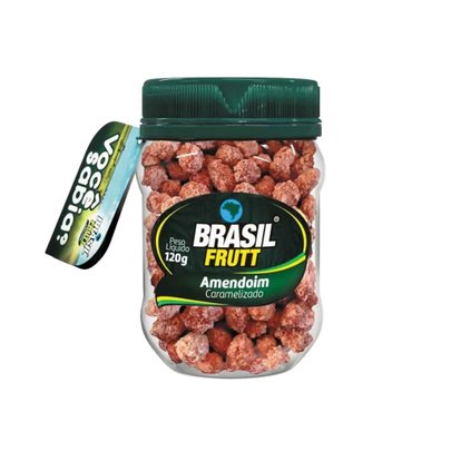 Amendoim Caramelizado Brasil Frutt 120g