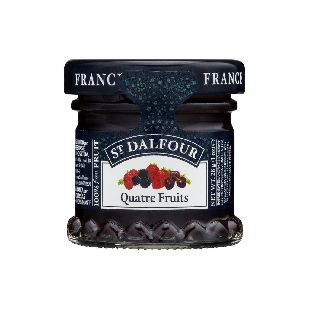 St Dalfour Geleia  Francesa Quatre Fruits 28G