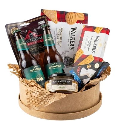Cesta cerveja Patagonia & Parma