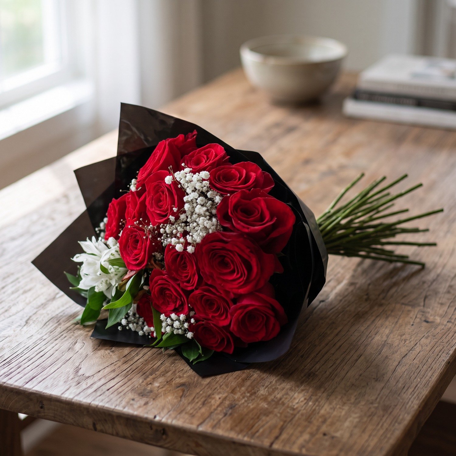 Buquê de 25 Rosas Colombianas