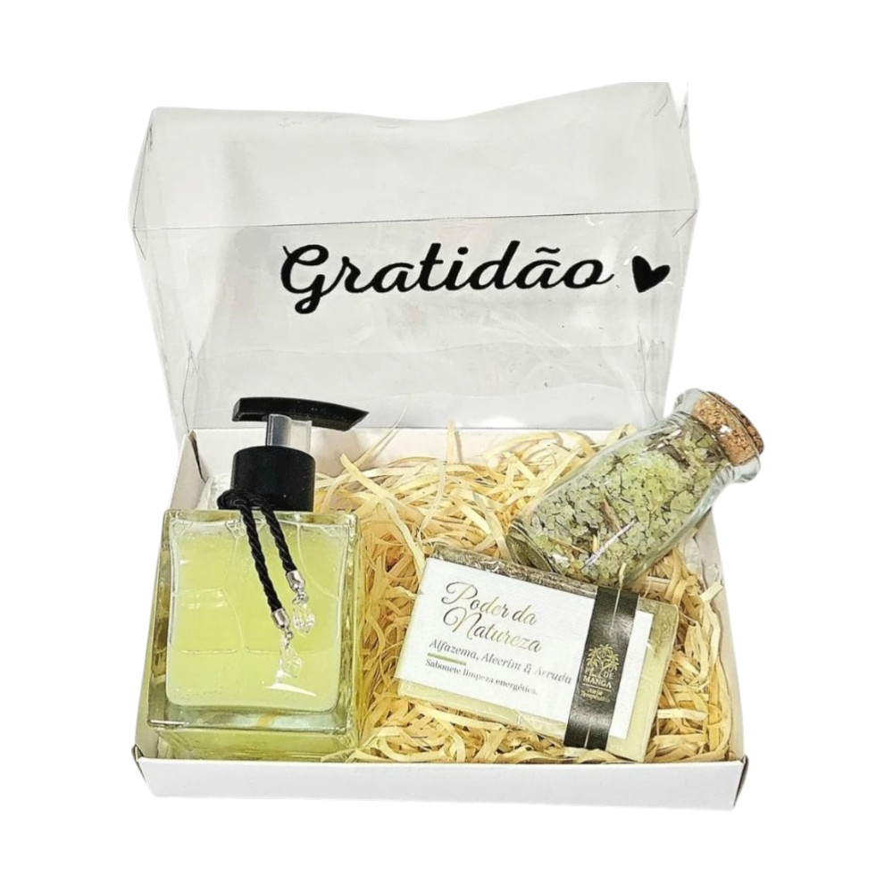 Cesta Gratidão Sabonete Artesanal