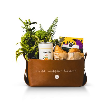 Cesta Café Brunch Box It's Coffee Time P