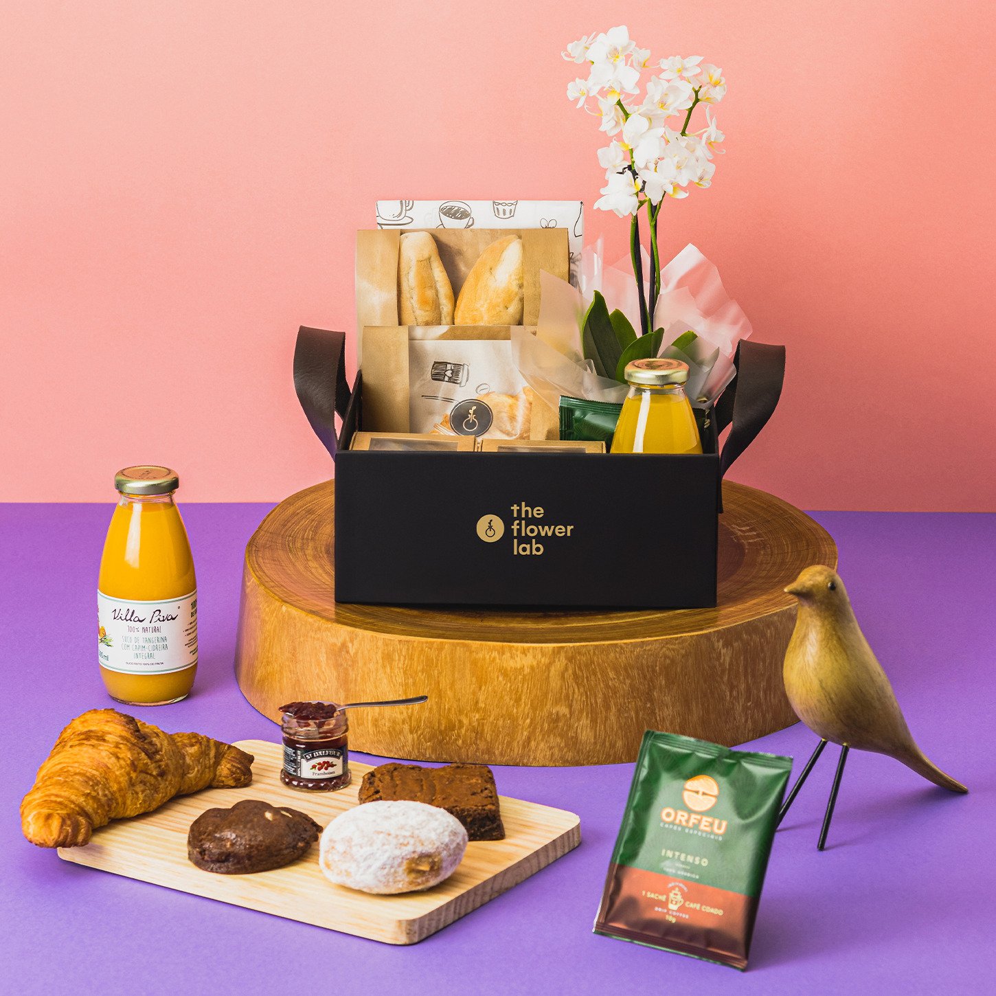 Cesta Café Brunch Box Premium Individual