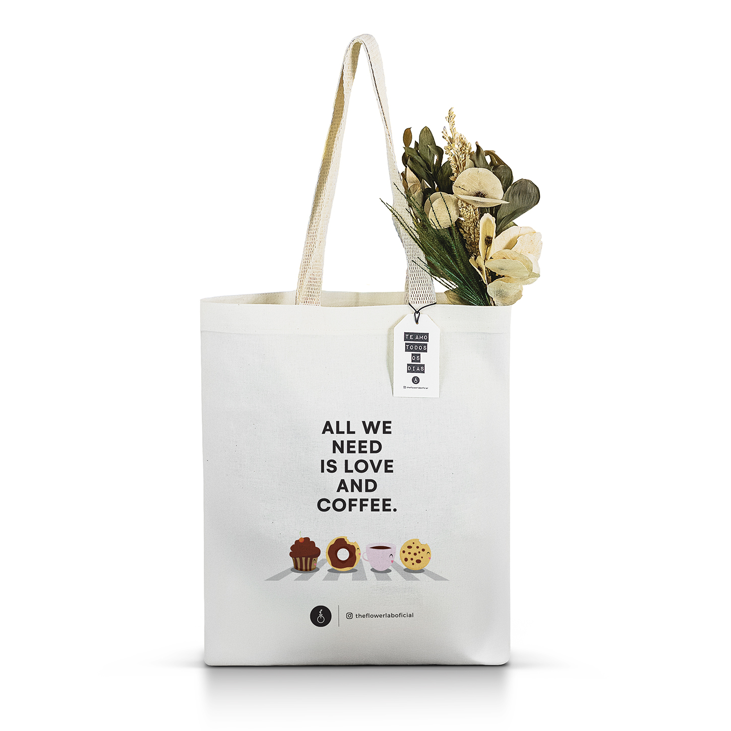 Cesta Café Bag All We Need is Love 2 Pessoas