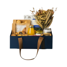 Cesta Café Brunch Box Capri Azul Para 2 Pessoas