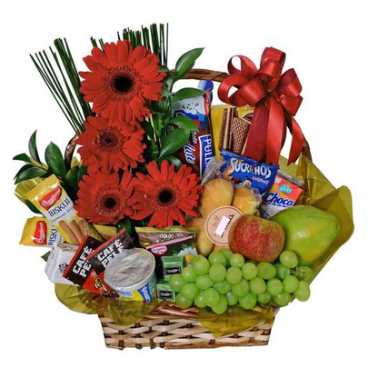 Cesta de Café da Manha Modesta