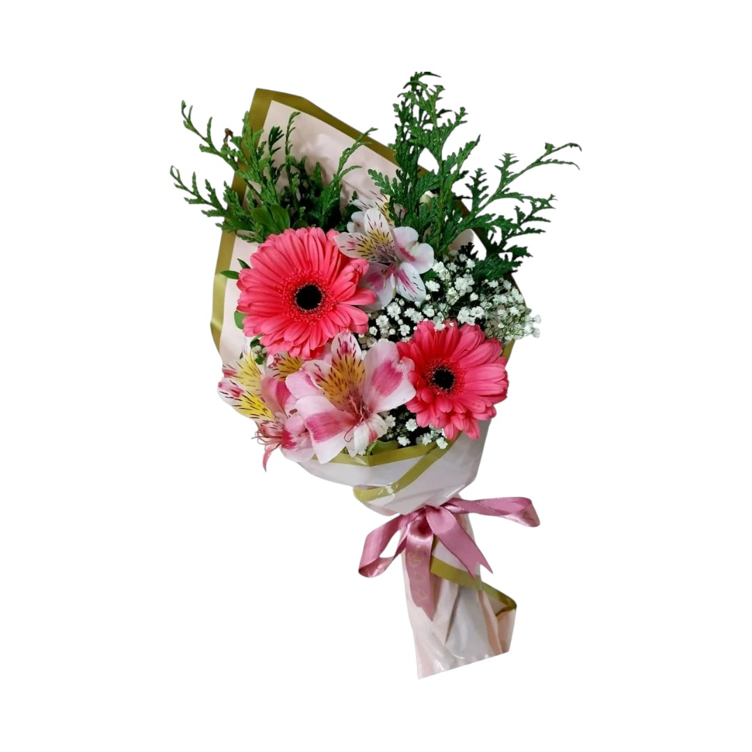 Buquê com 2 Gérberas