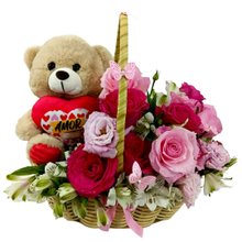 Cesta Jardim Encantado para Meu amor