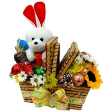 Cesta Coelhinho da Páscoa o que Trazes para Mim