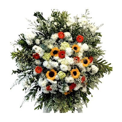 Coroa de Flores Luxo com 1,50