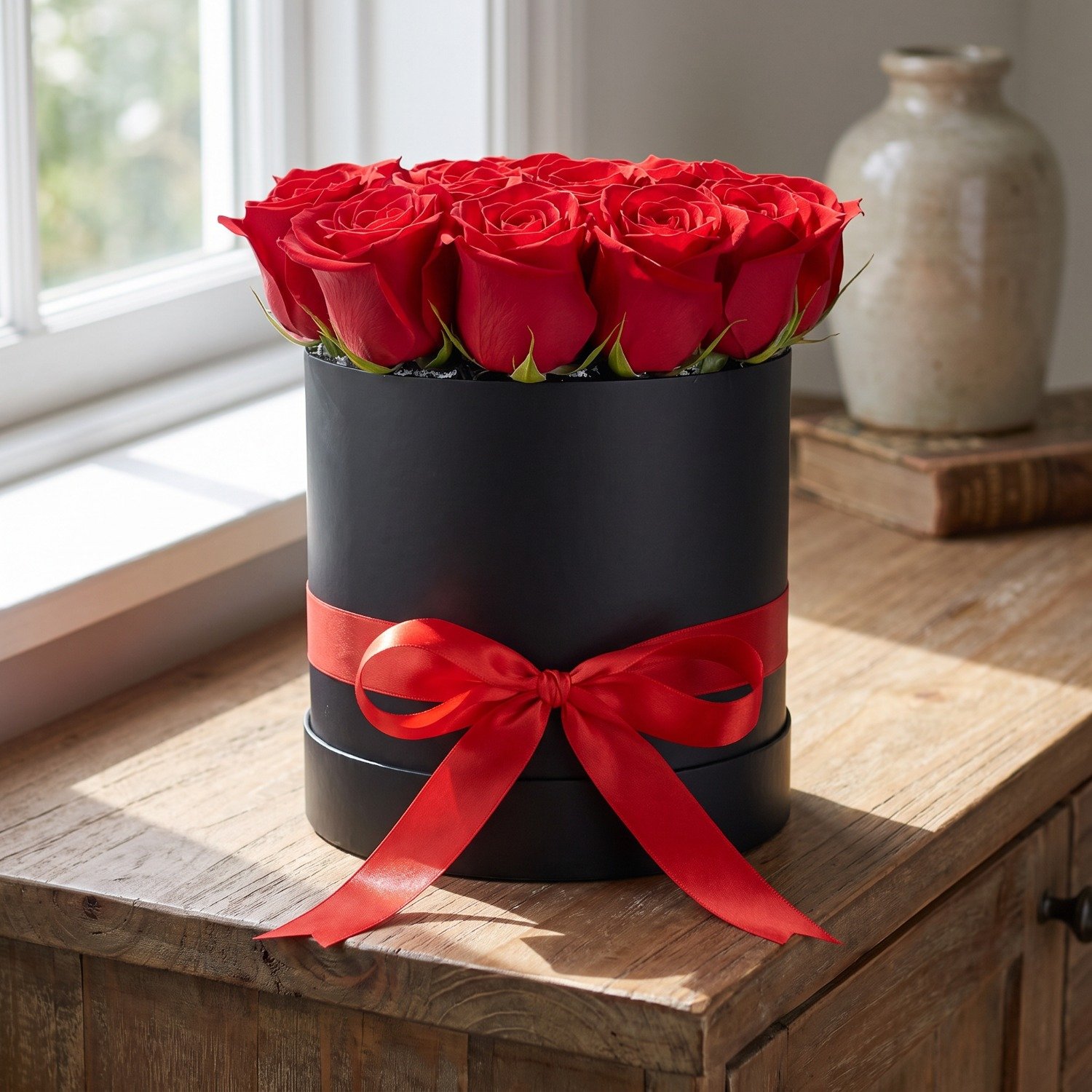 Box em Rosas Vermelhas