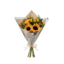 Buque de Girassóis Rústico