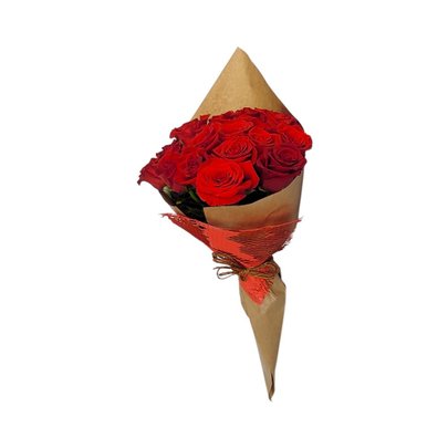 Buquê com 18 Rosas Colombianas Cone!