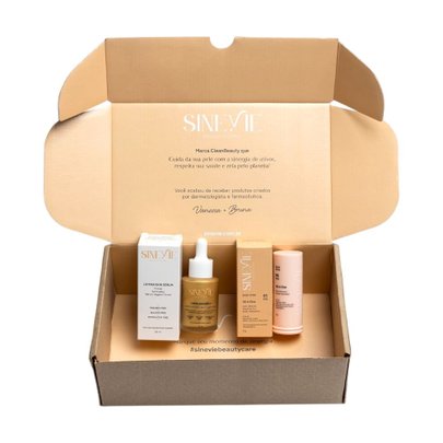 Kit Pele Iluminada com Base FPS 95 Pele Clara