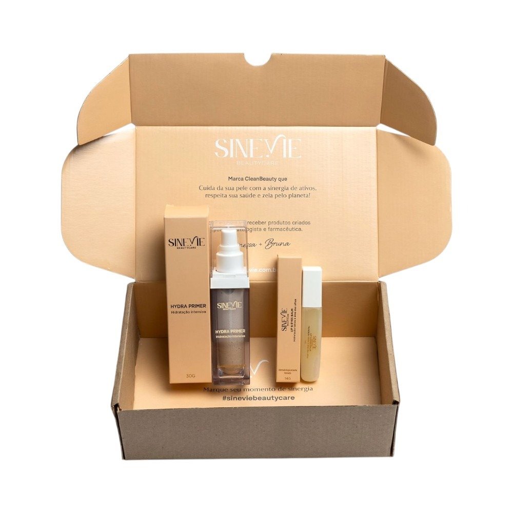 Kit Vegano Hidratação Facial e Labial Sinevie