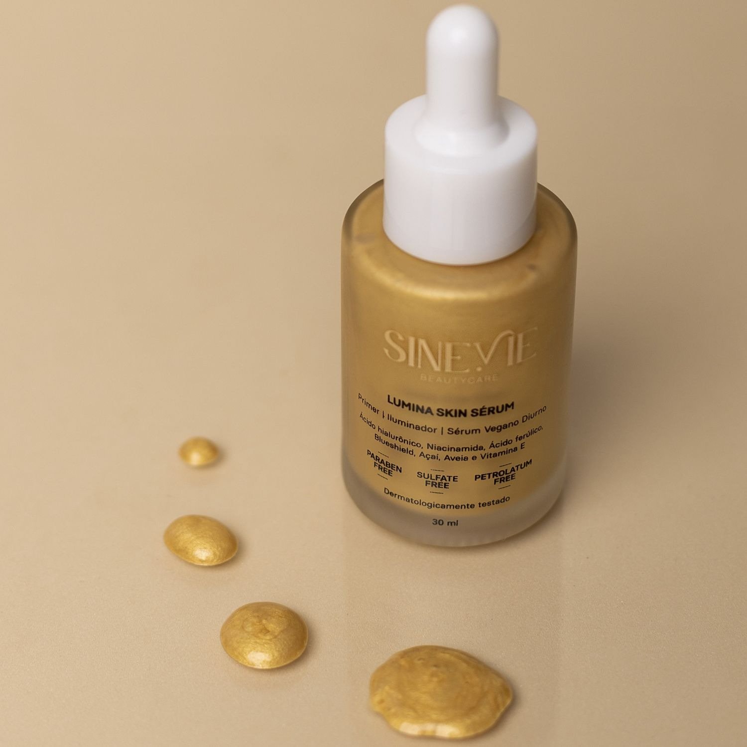 Cosméticos Veganos Iluminador Facial & Balm Labial