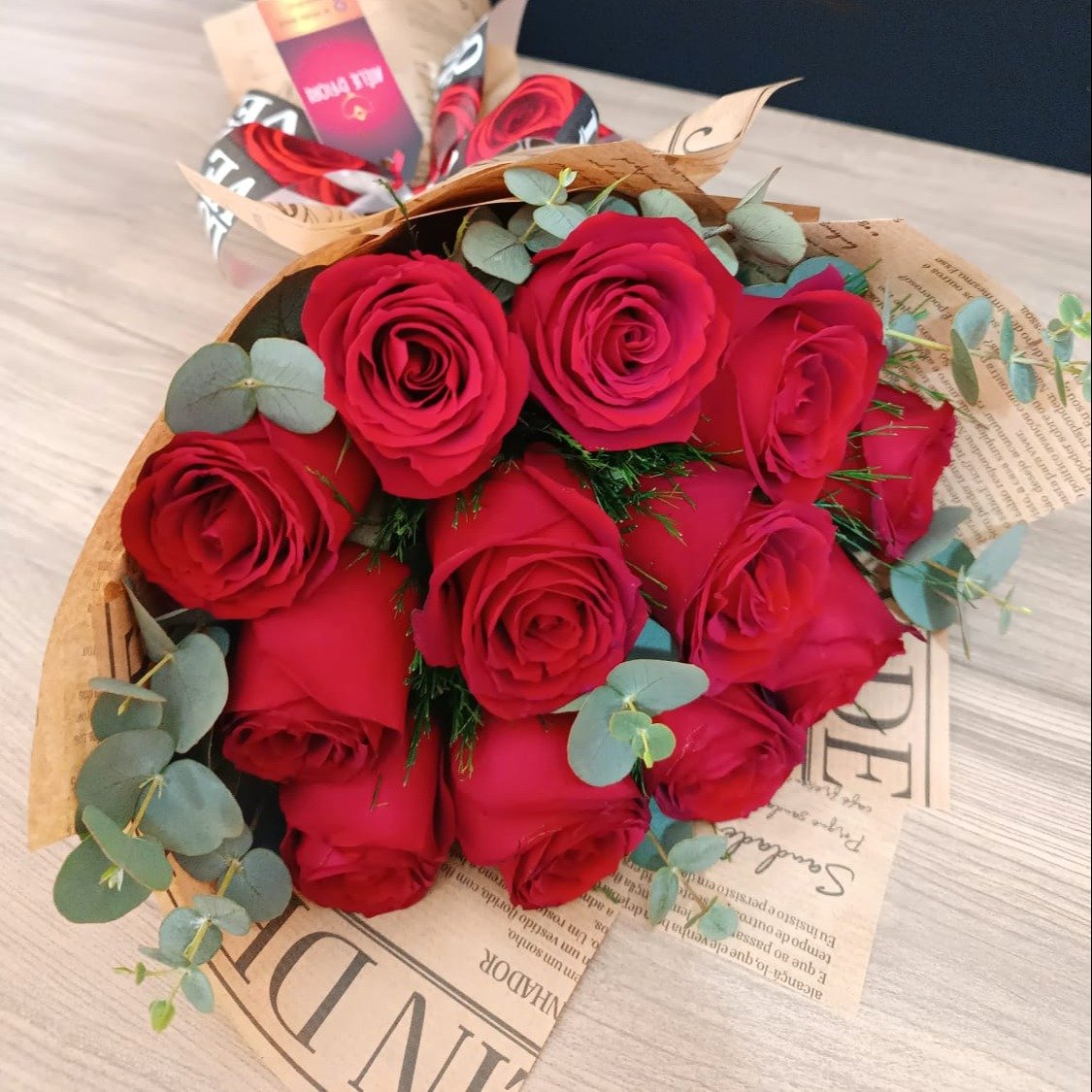 Buquê de Rosas Paixão em Rosas